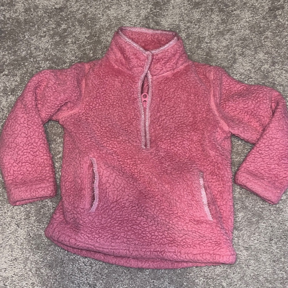 Joules size 4 pink 1/4 zip girls fleece. Non smoking. No pets.